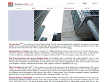 Tablet Screenshot of ghermanlaw.com